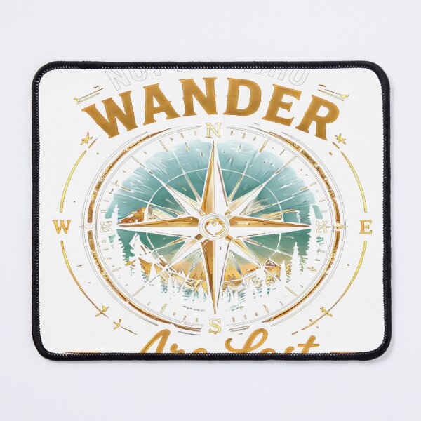 Item preview, Wanderlust vintage travel logo with lost sign designed and sold by DealNest.