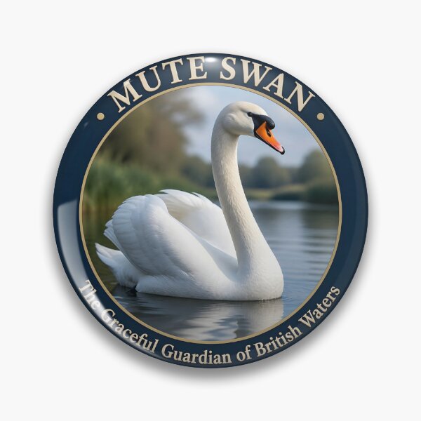 Item preview, MUTE SWAN  – The Graceful Guardian of British Waters designed and sold by The Digital Compass.