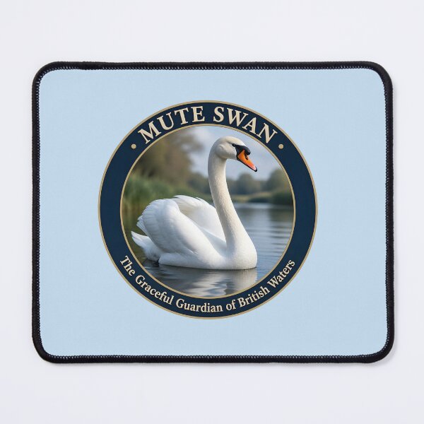 Item preview, MUTE SWAN  – The Graceful Guardian of British Waters designed and sold by The Digital Compass.