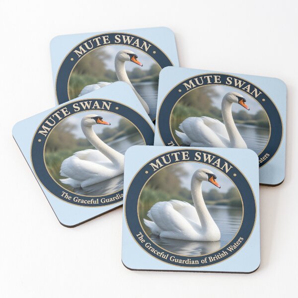 Item preview, MUTE SWAN  – The Graceful Guardian of British Waters designed and sold by The Digital Compass.