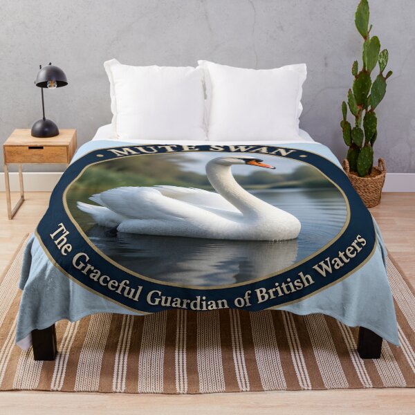 Item preview, MUTE SWAN – The Graceful Guardian of British Waters designed and sold by The Digital Compass.