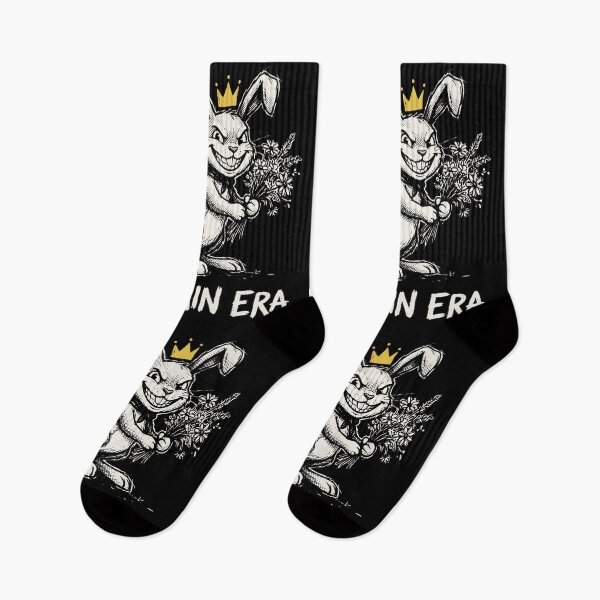 Item preview, Soft Villain Era Bunny Cape Crown Grunge Dark Humor Art designed and sold by cabana.space.