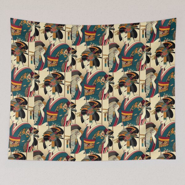Item preview, Japanese Geisha designed and sold by shopnojams.