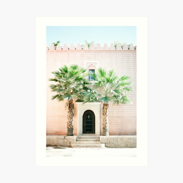 Travel photography print “Magical Marrakech” photo art made in Morocco. Pastel colored. Art Print Art Print