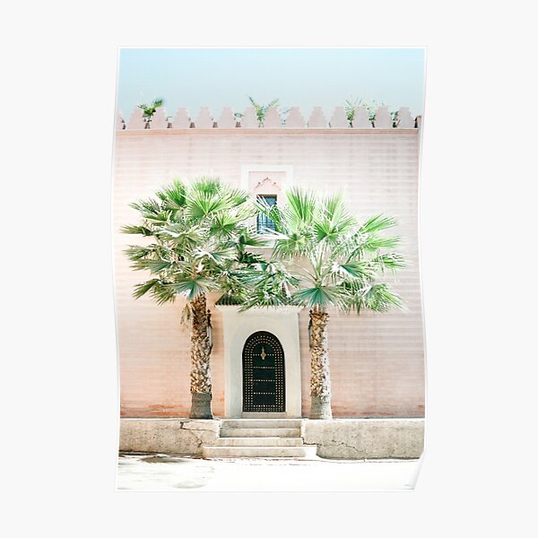 Travel photography print “Magical Marrakech” photo art made in Morocco. Pastel colored. Art Print Poster