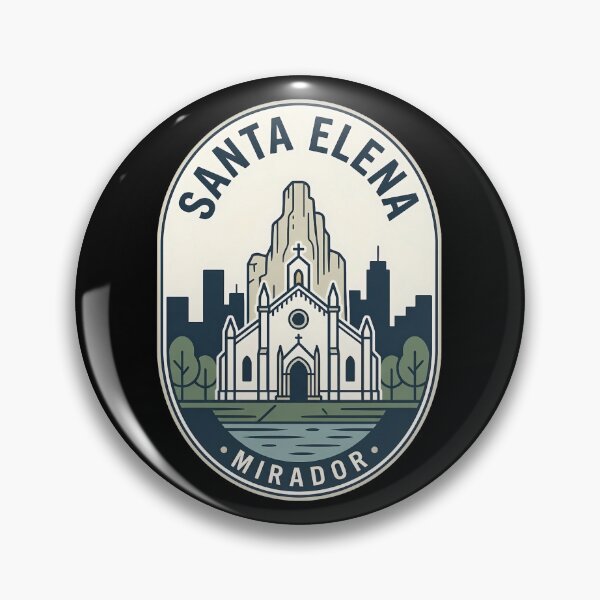 Item preview, Santa Elena Cathedral Vintage Travel Emblem Badge designed and sold by k3rstman1.