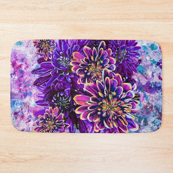 Item preview, Purple Chrysanthemums Background 2 designed and sold by nastiaart.