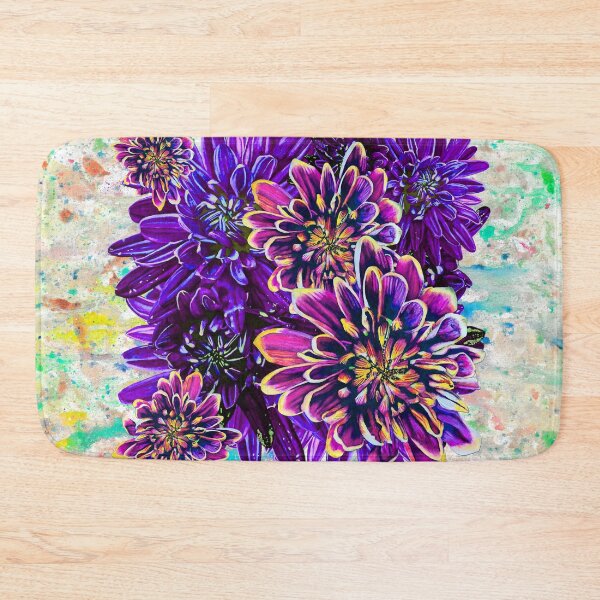 Item preview, Purple Chrysanthemums Background 3 designed and sold by nastiaart.
