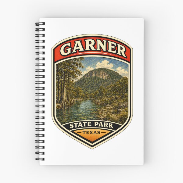 Item preview, Garner State Park Frio River Old Mount Baldy Adventure Badge designed and sold by RepublicTrailCo.