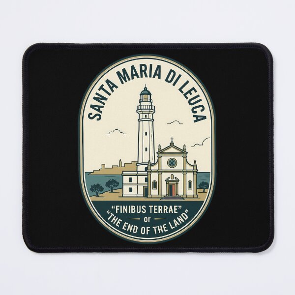 Item preview, Santa Maria Di Leuca Italy Vintage Travel Emblem designed and sold by k3rstman1.