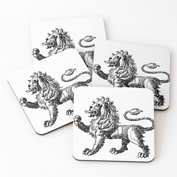 Item preview, Lion Guardant designed and sold by foxtailvintage.