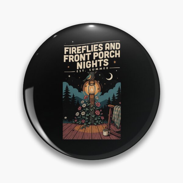 Item preview, Fireflies and Front Porch Nights Rustic Vintage Summer Garden Floral  designed and sold by Redgiant87x.