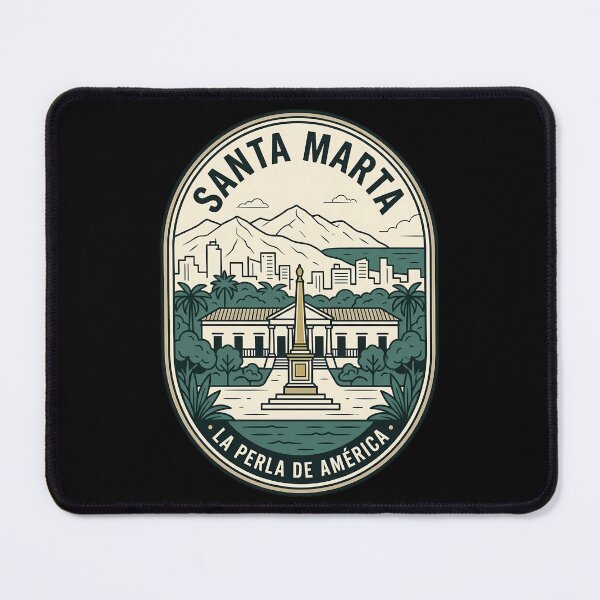 Item preview, Santa Marta Colombia Vintage Travel Emblem designed and sold by k3rstman1.