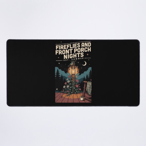 Item preview, Fireflies and Front Porch Nights Rustic Vintage Summer Garden Floral designed and sold by Redgiant87x.