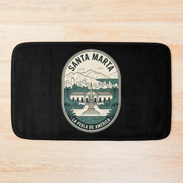 Item preview, Santa Marta Colombia Vintage Travel Emblem designed and sold by k3rstman1.