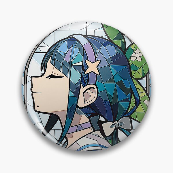 Item preview, Stained Glass Tenko designed and sold by SchellStation.