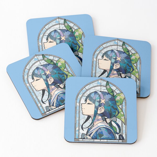 Item preview, Stained Glass Tenko designed and sold by SchellStation.