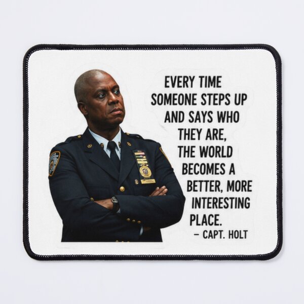 Item preview, Captain Raymond Holt Quote Sticker | Brooklyn Nine-Nine Inspirational Decal designed and sold by suh shop.