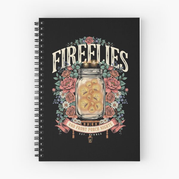Item preview, Fireflies and Front Porch Nights Country Summer Mason Jar Floral Vintage designed and sold by Redgiant87x.
