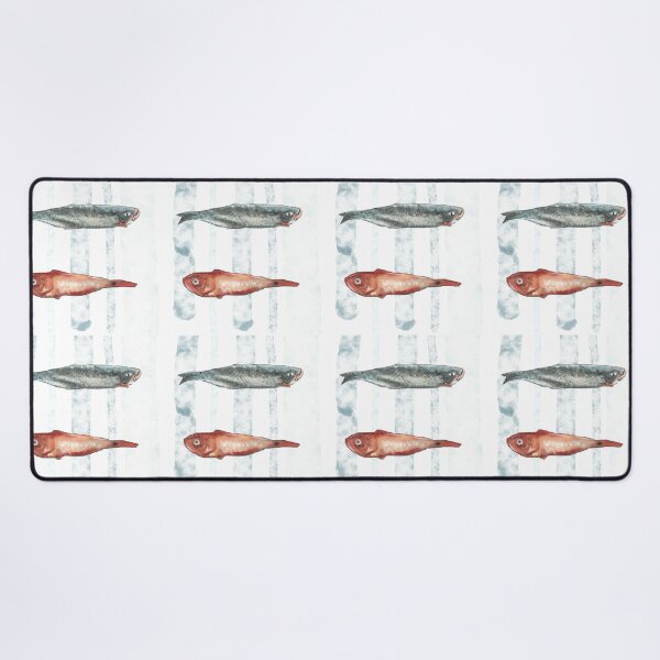 Item preview, Fish line designed and sold by Ginger Tea Studio.