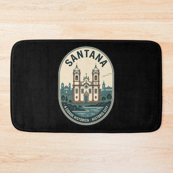 Item preview, Santana Vintage Travel Emblem Historic City Brazil designed and sold by k3rstman1.