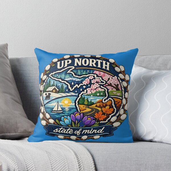Item preview, Up North State of Mind | Northern Michigan Lifestyle designed and sold by FreshWaterWares.