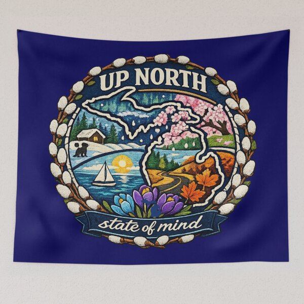 Item preview, Up North State of Mind | Northern Michigan Lifestyle designed and sold by FreshWaterWares.