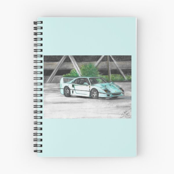Item preview, 1991 Ferrari F40 "Minty Forty" designed and sold by brittsartvibes.
