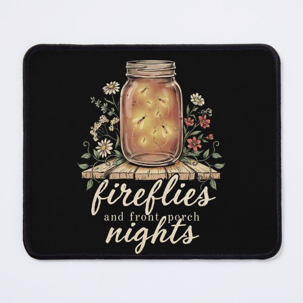 Item preview, Fireflies and Front Porch Nights Vintage Rustic Floral Farmhouse Summer designed and sold by Redgiant87x.