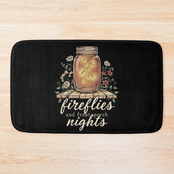 Item preview, Fireflies and Front Porch Nights Vintage Rustic Floral Farmhouse Summer designed and sold by Redgiant87x.