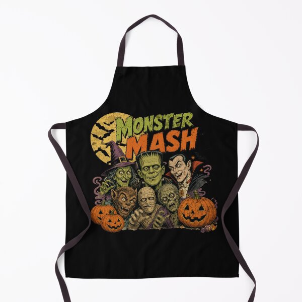 Item preview, Halloween Monsters Vintage Monster Mash designed and sold by Nacho Average Designs.