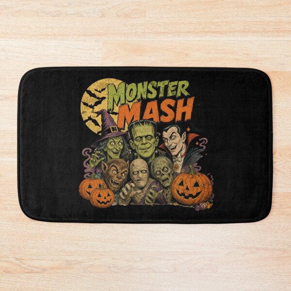 Item preview, Halloween Monsters Vintage Monster Mash designed and sold by Nacho Average Designs.