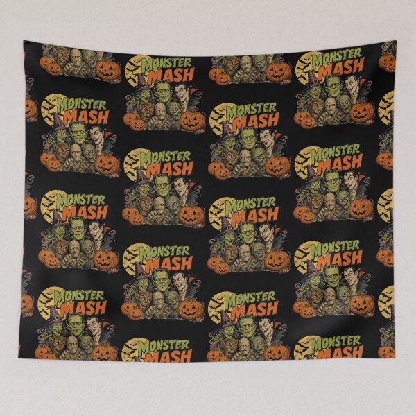 Item preview, Halloween Monsters Vintage Monster Mash designed and sold by Nacho Average Designs.