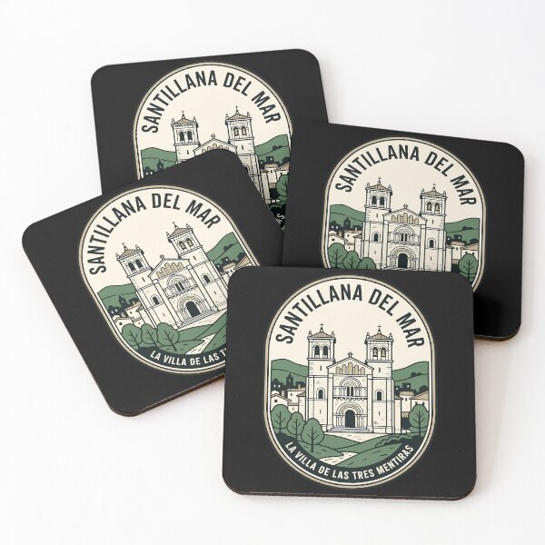Item preview, Santillana Del Mar Vintage Travel Emblem Spain designed and sold by k3rstman1.