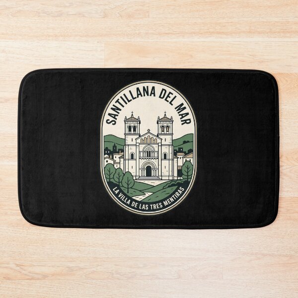 Item preview, Santillana Del Mar Vintage Travel Emblem Spain designed and sold by k3rstman1.