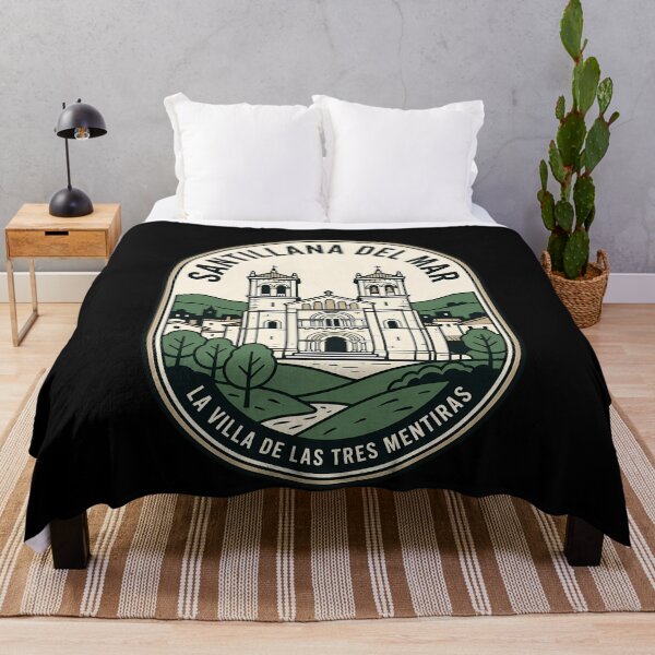 Item preview, Santillana Del Mar Vintage Travel Emblem Spain designed and sold by k3rstman1.