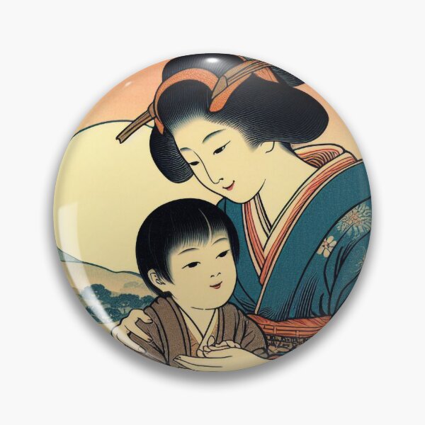 Item preview, Japanese Mother and Son designed and sold by shopnojams.