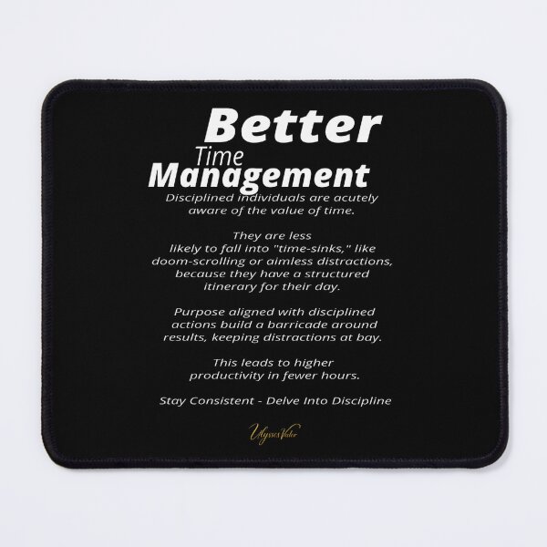 Item preview, Better Time Management designed and sold by Ulysses Valor.