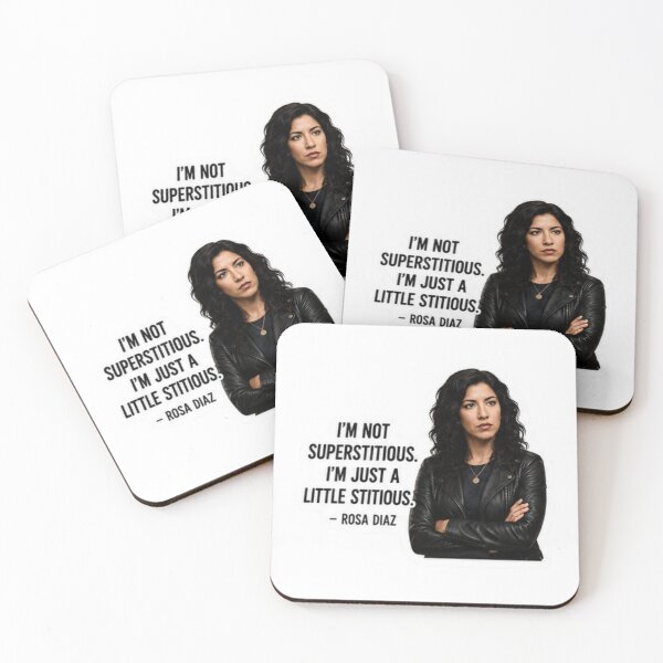 Item preview, Rosa Diaz Sticker | Brooklyn Nine-Nine Funny Quote Vinyl Decal designed and sold by suh shop.