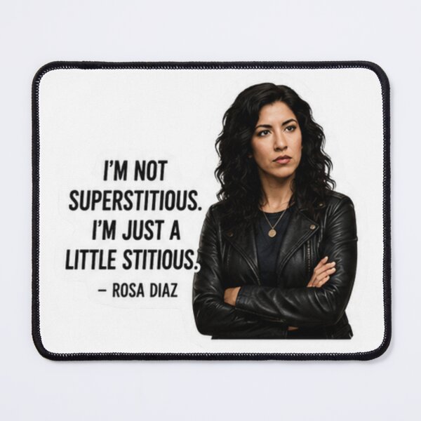 Item preview, Rosa Diaz Sticker | Brooklyn Nine-Nine Funny Quote Vinyl Decal designed and sold by suh shop.