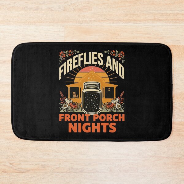 Item preview, Fireflies and Front Porch Nights Floral Mason Jar Rustic Country Aesthetic designed and sold by Redgiant87x.