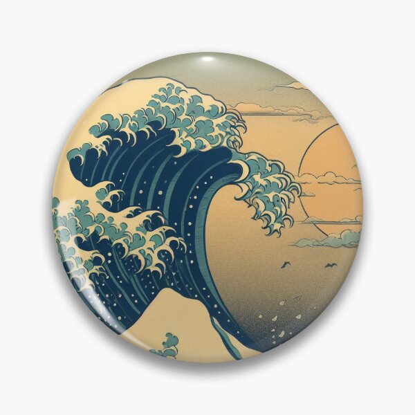 Item preview, Japanese Tsunami designed and sold by shopnojams.