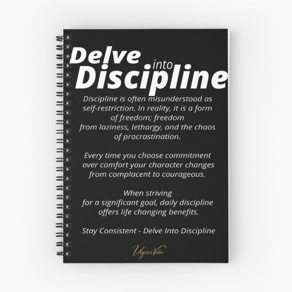 Item preview, Delve into Discipline designed and sold by Ulysses Valor.