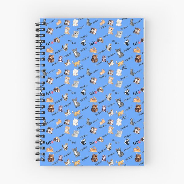 Item preview, Funny chonky cats pattern chaos designed and sold by Fabulous Sprout Designs.