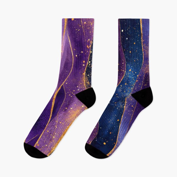 Item preview, Purple, Lilac and Dark Blue Flowing Abstract Streams designed and sold by DEC02.