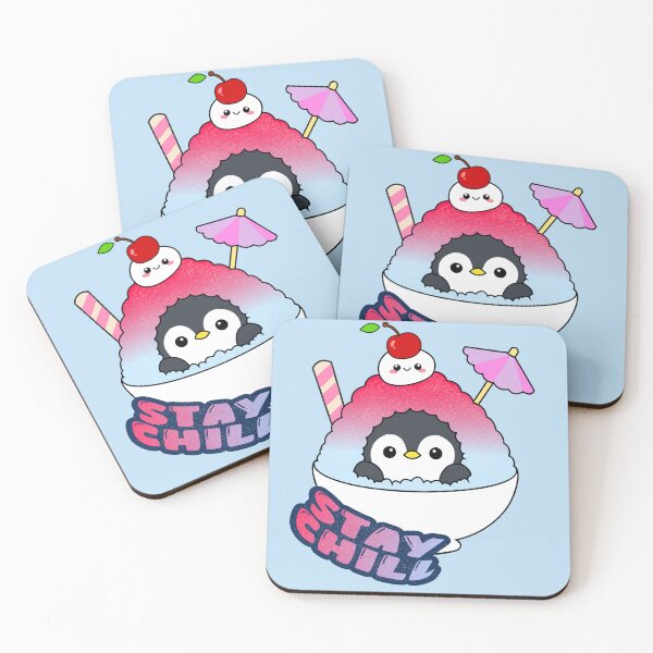 Item preview, Stay Chill kawaii Penguin designed and sold by Randomnessy.