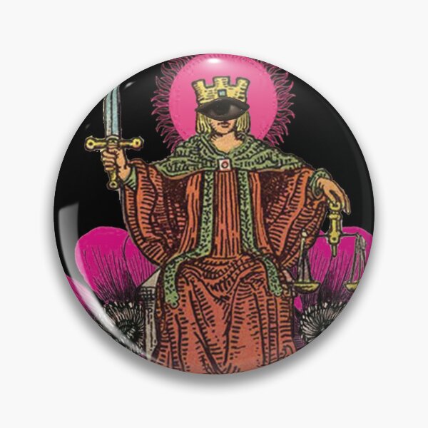 Item preview, Justice Tarot Card | Dark Academia Original Collage designed and sold by FortunaMajorCo.