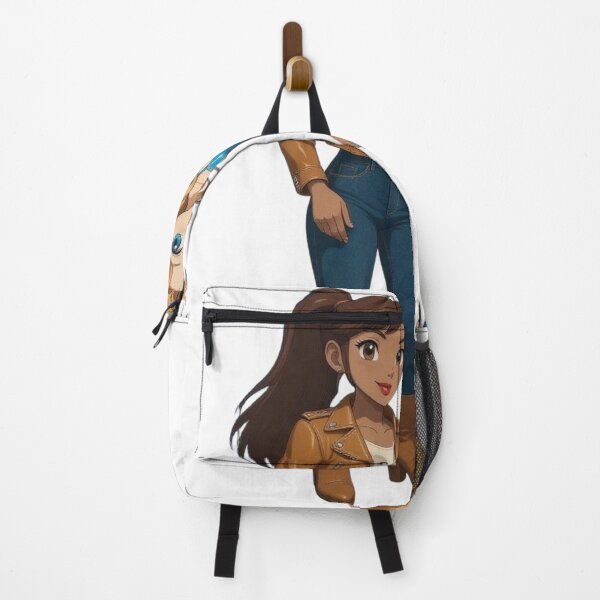 Item preview, Two fashionable girls smiling together, expressing friendship designed and sold by XuxuKemaik.