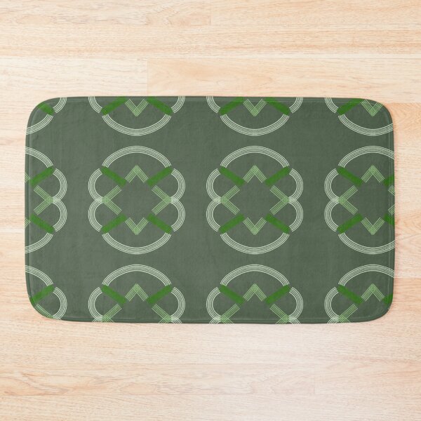 Item preview, Soft green geometric seamless pattern,minimal loop digital paper,sage background. designed and sold by RuwaDesignArt.