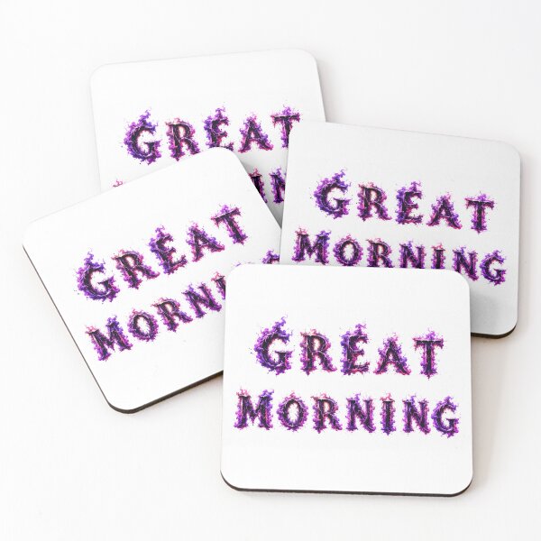 Item preview, Violet Wraithfire Great Morning designed and sold by BlissBlvdShop.